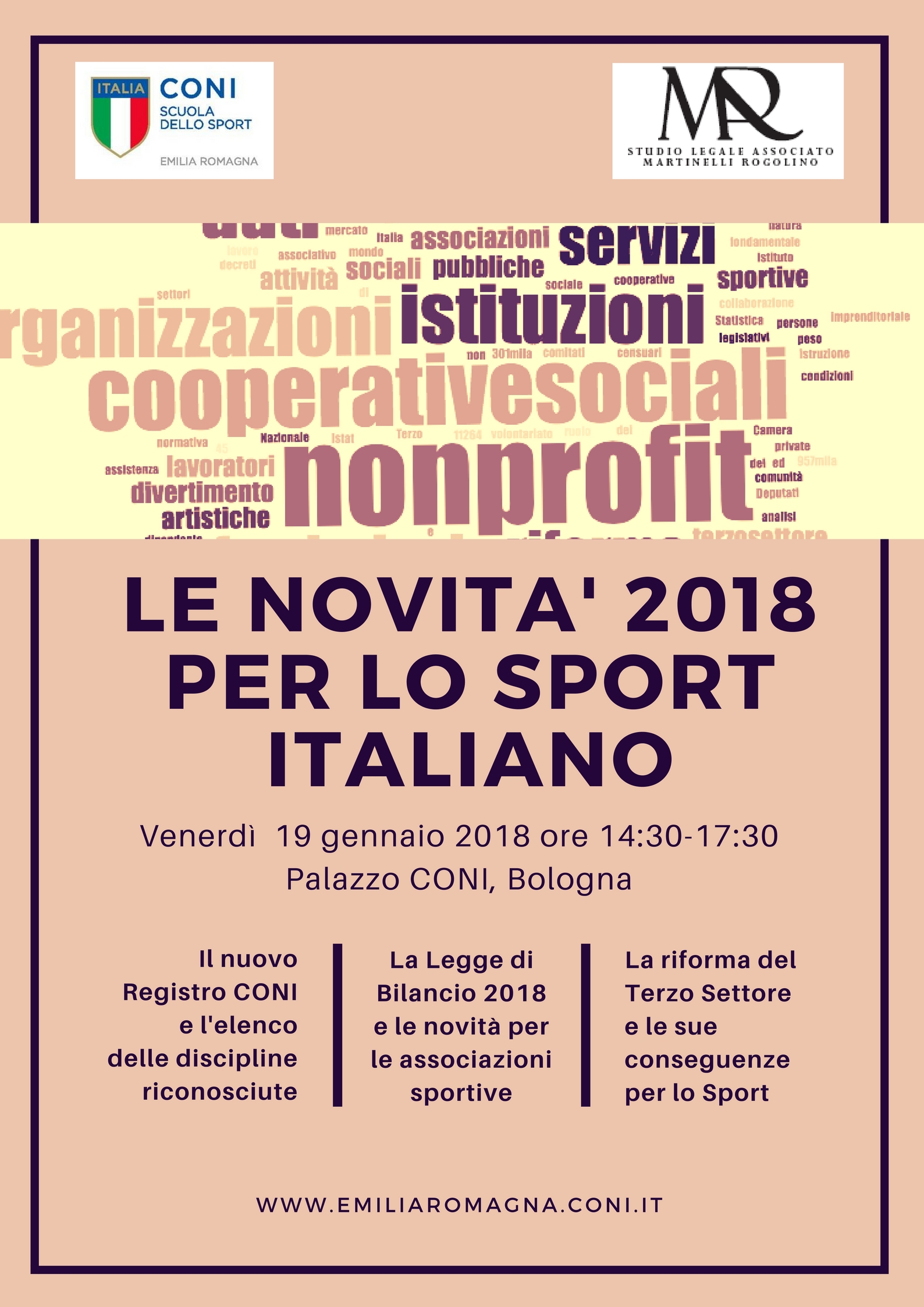 Le novità 2018 per lo sport italiano (seminario gratuito)